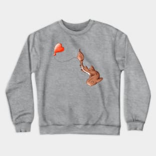 Nurse Shark Heart Crewneck Sweatshirt